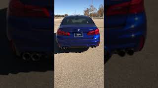 BMW F90 M5 RPI Exhaust Teaser [upl. by Eyaj]