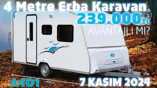 ERBA KARAVAN 4 metre A101 7 kasım 2024 aktüel ürünler kataloğu [upl. by Wilt]