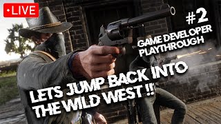 RDR2 Live Playthrough with Animator Mike York Part 2 [upl. by Annaitsirk]