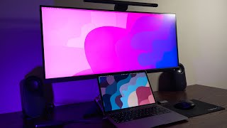 YOU should get this too Unboxing Gigabyte M34WQ Ultra Wide Monitor [upl. by Rysler]