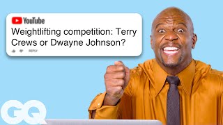 Terry Crews Replies to Fans on the Internet  Actually Me  GQ [upl. by Wardlaw]