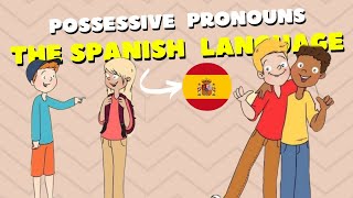 Mastering Spanish Possessive amp Subjective Pronouns  Complete Guide [upl. by Aneeuq]