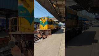 Indian Railways Shunter Locomotive 36302 at New Delhi Station 🇮🇳 021024 [upl. by Nylarac]