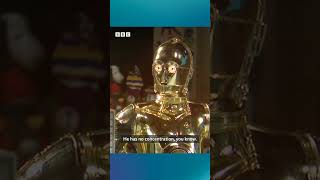 1981 C3PO visits the SWAP SHOP studio  BBC Archive [upl. by Eanehs]