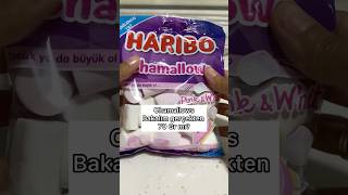 Haribo Chamallows tarttım 😳shortvideo reklam short shorts [upl. by Carissa]