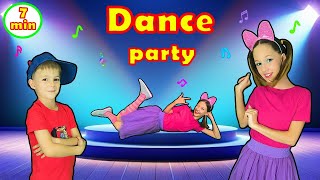 Dance party Clap Song  If Youre Happy  Move and Freeze  The Best Dance Songs for Kids [upl. by Bridges]