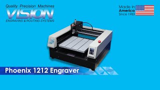 Phoenix 1212 Engraving Machine [upl. by Saduj905]