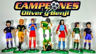 Unboxing FIGURAS LIMITADAS OLIVER Y BENJI  CAMPEONES [upl. by Shanan]