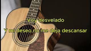 Desvelado Karaoke  Tono bajo [upl. by Glennon]