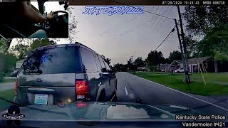 Ford Explorer Takes Kentucky State Police On Wild High Speed Chase [upl. by Gilbertina272]