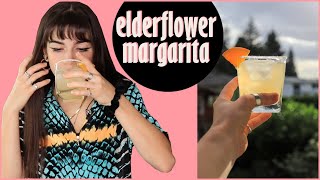 HOW TO MAKE A ELDERFLOWER MARGARITA TEQUILA COCKTAILS [upl. by Ait704]