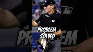 MLB Umpire Problem SOLVED ✅ mlb shorts [upl. by Idihsar]