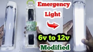 Transforming 4v To 12v Emergency Light Upgrade [upl. by Onibas677]