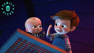 Tim and Boss Baby Stop the Launch of the Forever Puppies  The Boss Baby [upl. by Harmony]