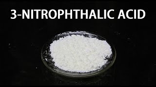 Making 3nitrophthalic Acid Luminol Precursor [upl. by Ahsratan]