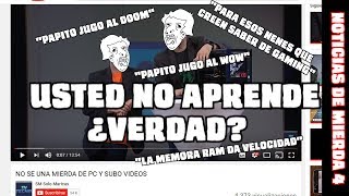 NOTICIAS DE MIERDA 4  CUANDO NO SABES NADA DE PC Y SALÍS EN TELEVISIÓN  FAIL CÓSMICO [upl. by Gonzalez813]