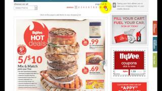 How to get the HyVee Weekly Ads [upl. by Petua226]