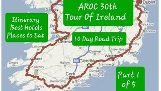 AROC 30th Tour of IRELAND 2024 Best Places to visit ireland roadtrip vlog vlogs [upl. by Anthia412]