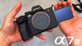 SONY A7IV Unboxing amp Detailed Overview [upl. by Grekin]