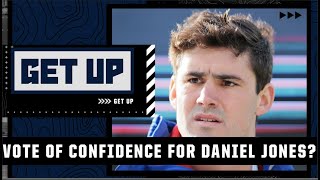 Dan Orlovsky on Daniel Jones You have a guy who turns the ball over EVERY GAME  Get Up [upl. by Atimed83]