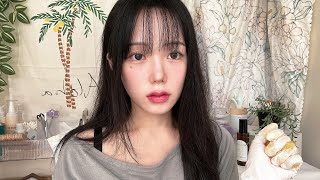 ASMR 잠이 오는 눈썹 왁싱샵 롤플레이ㅣEyebrow Waxing Shop Roleplay [upl. by Atteuqal]