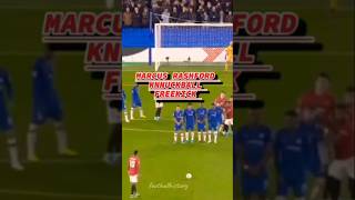 Manchester united vs Chelsea rashford marcusrashford freekick edit shorts manchesterunited [upl. by Heinrike]