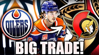 EDMONTON OILERS PULL OFF A HEIST OF A TRADE STEAL A TOP PROSPECT FROM THE SENATORS Roby Jarventie [upl. by Airemaj312]