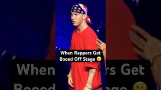 When Rappers Get Booed Off Stage 🤨 [upl. by Eylloh]