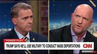 CNN NEWSNIGHT NOVEMBER 18 2024  HOW WILL TROOPS BE USED IN A MASS DEPORTATION SCENARIO [upl. by Araed67]