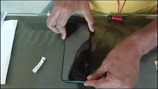 How to installed Tampered Glass  Tampered Glass kaise install kare [upl. by Hitoshi]