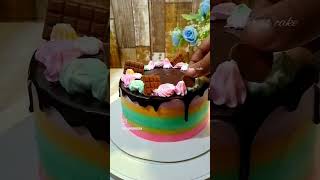 Chocolate cake 🤎🍫shortvideo chocolatecake cakemastercakedecorations zahrascake trendingfood [upl. by Niloc]