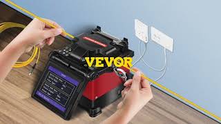 VEVOR Fiber Fusion Splicer A80S  Fast Precise and Durable [upl. by Harper]