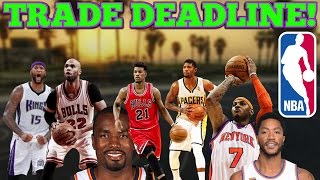 NBA TRADES 2017 [upl. by Aicilif]