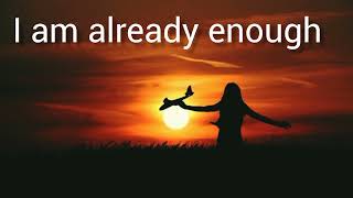 I am already enough songs  new songs  lyrics video [upl. by Amor803]