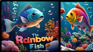 The Rainbow Fish cartoon fun rainbow kidsbalochi [upl. by Aelram]