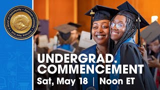 Undergraduate Commencement 2024 [upl. by Uokes]