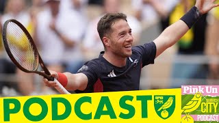 607 Alfie Hewett Special  PinkUn Norwich City Podcast [upl. by Kiki]