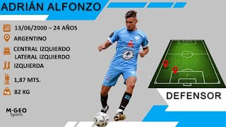 Adrián Alfonzo  Defensor  Video Compacto Fútbol 2024 [upl. by Jonina]