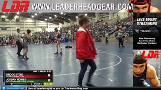 Middle School 149 Jordan Howes Battle Born Wrestling Academy Vs BROOK BYERS Salem Elite Mat Club [upl. by Lonnie]