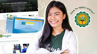 How to apply and take De La Salle Medical  HSI Online Entrance Examination [upl. by Atikal]