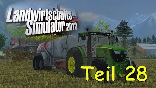 Lets Play Together Landwirtschafts Simulator 2013 Teil 28 Gülle ausbringen [upl. by Anaidni761]