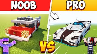 NOOB Vs HACKER  I Cheated In a Super Car Build Challenge 😂 [upl. by Whiffen]