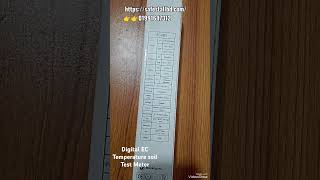 Digital EC Temperature Soil Test Meter [upl. by Haggerty618]