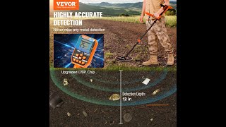 Waterproof metal detector VEVOR [upl. by Converse]