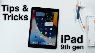 How to use iPad 9th Gen  TipsTricks [upl. by Elleda]