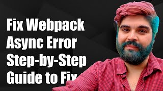 Fix Webpack You May Need an Appropriate Loader Async Error StepbyStep Guide [upl. by Bernat88]