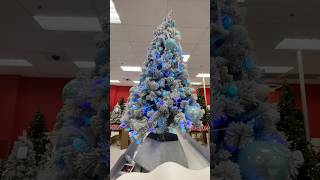 How to create a winter wonderland themed Christmas tree targetfinds [upl. by Auohp]