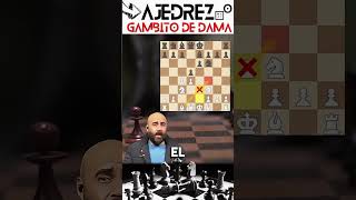 Cómo jugar el Gambito de Dama en el ajedrez 😎♟️🔥 Ajedrez GambitoDeDama EstrategiaDeAjedrez [upl. by Onnem]