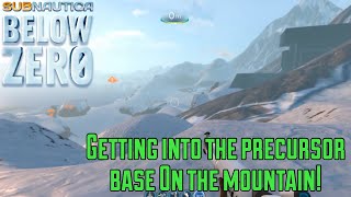 Subnautica Below Zero Whats On Top of the Mountains Getting Into The Precursor Base [upl. by Nottage]