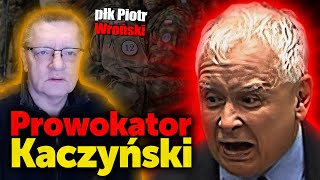 Prowokator Kaczyński Płk Piotr Wroński o grach fejkami o polskiej armii i ofensywie PiS Jan Piński [upl. by Ynobe391]